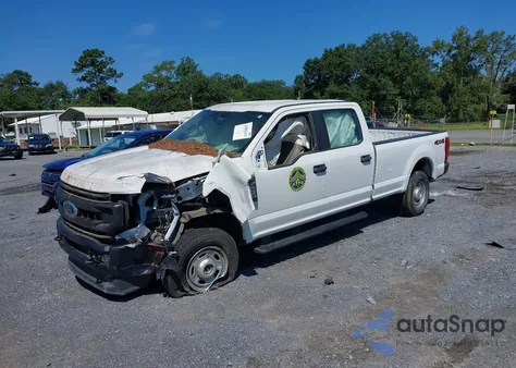 2022 Ford F-250 Xl из США, поврежденный, VIN 1FT7W2B64NEE50674